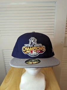 NWS New York Yankees 2009 World Series Champions New Era 59fifty 7 1/2 MLB MUSA - Bild 1 von 9
