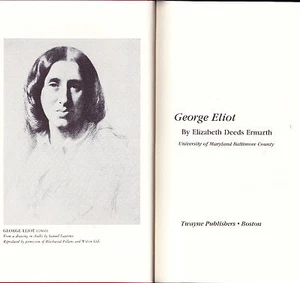 George Eliot von Elizabeth Deeds Ermanth (1985, Hardcover) - Bild 1 von 2