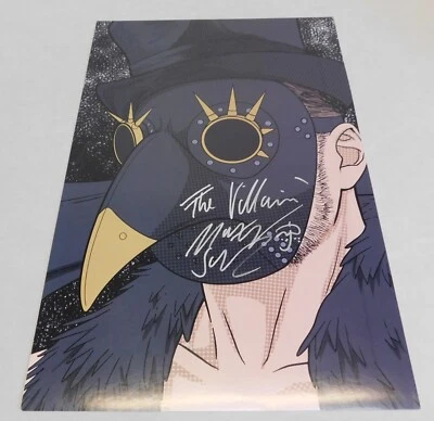 Póster artístico de lucha libre firmado por Marty Scurll 11x17 luchador ROH AEW WWE 1 Foto 1 de 3