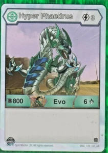 1 x Bakugan Age of Aurelus Hyper Phaedrus Evo Card - ENG 126 CO AA New - Picture 1 of 1