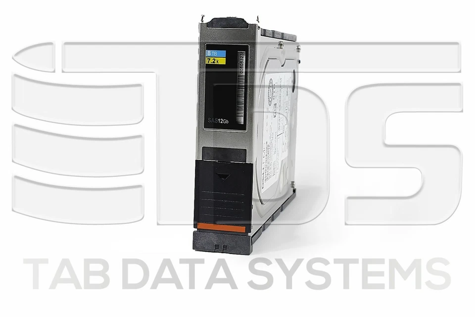 New EMC Data Domain 005053238 X-DS60-8TBS 8TB 7.2K 3.5" 12Gbps SAS HDD for DS60  - Image 1 of 1