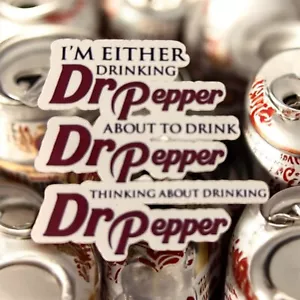 Dr Pepper Sticker - Picture 1 of 1