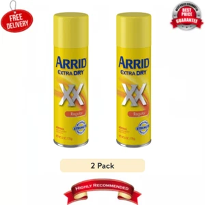 Arrid XX Extra Dry Aerosol Antiperspirant Deodorant, Regular, 6 oz ( 2 PACK ) - Picture 1 of 14