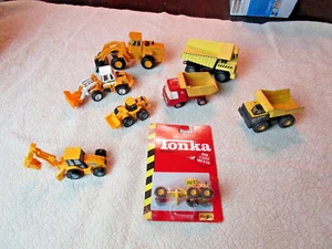 Huge Maisto Tonka Series 1 Construction Yellow Road Grader Loader Dump truck Lot - Picture 1 of 9