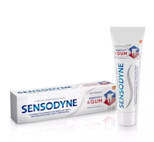 3x Sensodyne Sensitivity & Gum Whitening Toothpaste Gum Problems, 3.4 Ounces - Picture 1 of 5