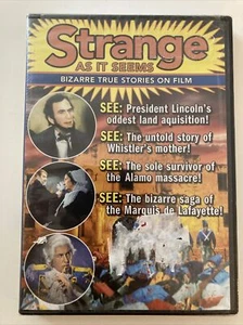 BRAND NEW Strange As It Seems - Bizarre True Stories On Film (DVD) True Stories - Foto 1 di 2