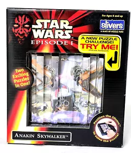 Star Wars Anakin Skywalker Episode I TPM Slivers 2-in-1 Puzzle 1999 OddzOn NEW - Picture 1 of 11