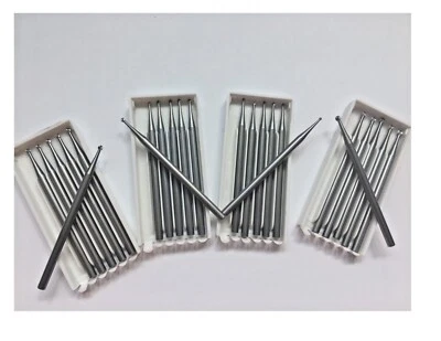 Ювелиры круглый/шар бур, два 6-Packs, выбрать размер от 0,5 мм до 2,3 мм, ювелирные инструменты - Изображение 1 из 2