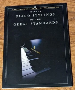 Piano Stylings Great Standards 10 songs Volume 1 Steinway Library of Piano Music - Picture 1 of 2