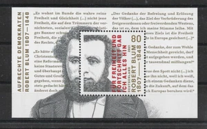 t281 BRD/ Persönlichkeiten MiNr Block 89 ** - Imagen 1 de 1