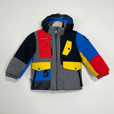 Obermeyer Boys Nebula Ski Snow Jacket Size 3 Insulated Coat Compass - Image 1 of 4