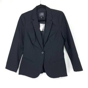 The Limited Einknopf Blazer Jacke Damen Gr. M Tall schwarz exakter Stretch NEU - Bild 1 von 7