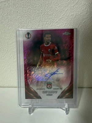 Cody Gakpo autographed card 009/250 - Image 1 of 3