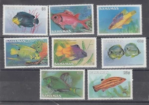 Bahamas - Mail 1990 Yvert 713/20 MNH Fish Animals - Picture 1 of 1