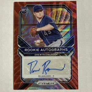 Prizm Red Wave Prizm Drew Rasmussen 2021 coche novato 65/75 K - Imagen 1 de 2