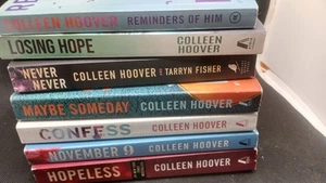 Lot Of 7 Colleen Hoover Book Bundle:  - Imagen 1 de 1
