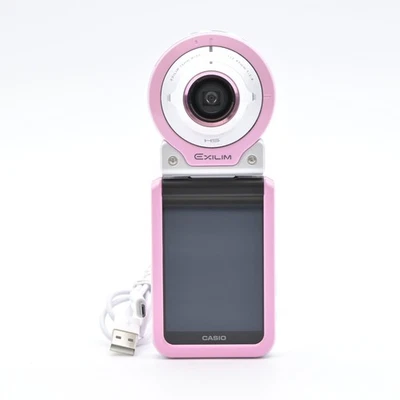 CASIO EXILIM EX-FR100L Pink 10.2MP Digital Camera [Top Mint] #11277 - Image 1 of 4