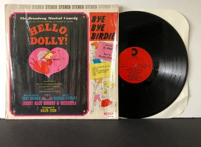 Johnny Mack Singers HELLO DOLLY BYE BYE BIRDIE 1965 Design Stereo SHRINK NM/VG++ - Image 1 of 4