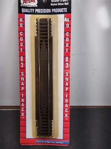 Atlas HO Code-83 #519 Rerailer 3 Pcs Nickel Silver Rail New sealed in package - Picture 1 of 5