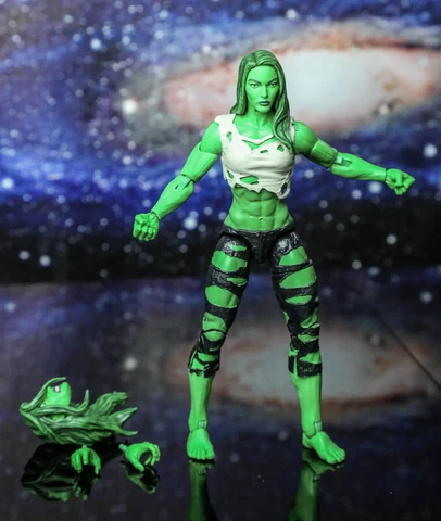 2021 Marvel Legends She-Hulk Comic Version 6"Figure Hasbro loose complete MINT! Cover
