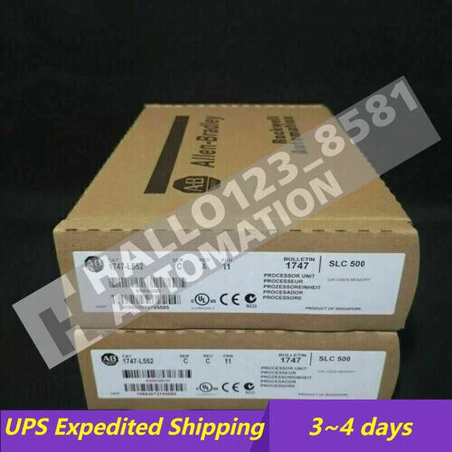 NEW AB 1747-L552 /C SLC 500 SLC 5/05 32K CPU Processor Controller UPS Shipping - Image 1 of 1