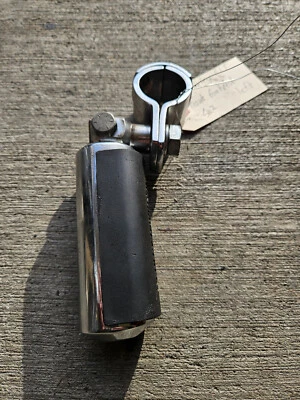 Barra de choque protectora de motor Harley Davidson Shovelhead Tour Glide FLT clavija de pie izquierda Foto 1 de 4