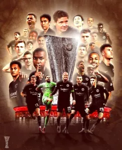Leinwand FRANKFURT Europaleague 30x40 Foto FRANKFURT Europapokal Sieger 30x40 NE - Bild 1 von 1
