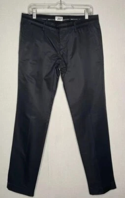 Dolce&Gabbana 104883 Smart Trouser Pants Men Size IT46/US32" Black Cotton/Pol. - Image 1 of 4
