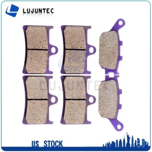 Brake Pads Replacement Carbon Fiber Fits Yamaha FZ1 FZ6 FZ8 Team Yamaha FZ1 - Picture 1 of 8