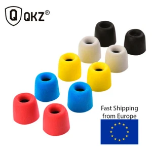 2 Stck. 4,9 mm Ohrhörer Ohrstöpsel In Ohr Kopfhörer Headset Memory Foam QKZ T400 - Bild 1 von 12