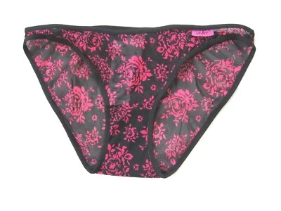 Bikinis clásicos de malla transparente ultra suaves A407 DKNY Intimates NUEVOS 443045 para mujer M L Foto 1 de 3