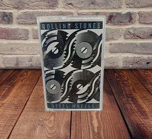 1989 The Rolling Stones "Steel Wheels" Cassette Tape in Excellent Condition - Picture 1 of 6