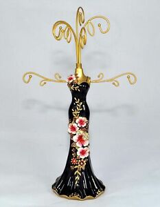 Beautiful Mannequin Jewellery Stand / Tree Display Necklace Holder Lady black