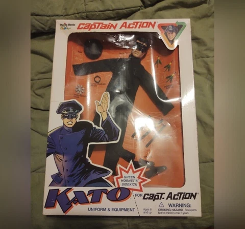 VINTAGE Captain Action Kato Doll Figure Cover