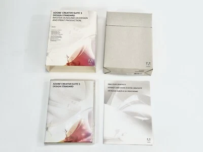 Adobe Creative Suite 3 Design Standard Macintosh MAC W/ Adobe Acrobat FAST SHIP - Image 1 of 4