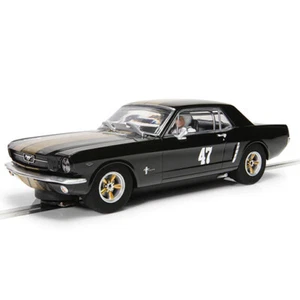 Scalextric C4405 Ford Mustang Black and Gold 1:32 slot car - Picture 1 of 7