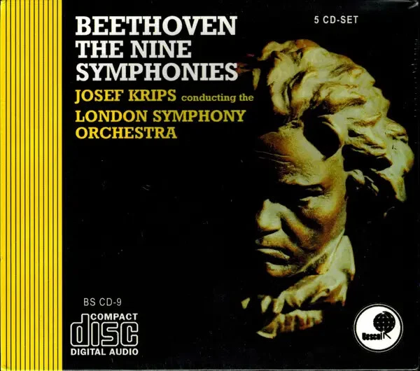 CD-BOX Beethoven The Nine Symphonies STILL SEALED, SLIPCASE NEW OVP Bescol - Bild 1 von 1