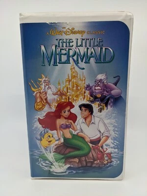 Walt Disney The Little Mermaid Black Diamond BANNED Cover VHS 1989 - Image 1 of 4