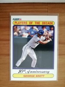 GEORGE BRETT 1990 Fleer #621   FREE SHIPPING