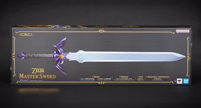 NEW SEALED OFFICIAL Bandai Proplica The Legend of Zelda Master Sword - Image 1 of 2