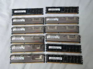 12x Hynix 8GB 2Rx4 PC3L-10600R DDR3-1333 RDIMM Server Memory HMT31GR7BFR4A-H9 - Picture 1 of 1