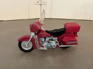 Vintage Matchbox Red Harley-Davidson 4.5" Toy Motorcycle - Picture 1 of 5