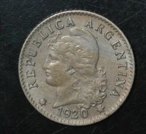 Argentina 5 Centavos 1920 (((2414 - Picture 1 of 2