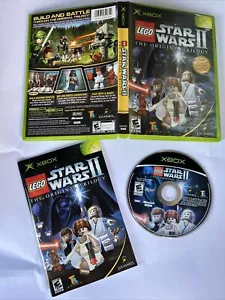 Lego Star Wars II 2 Original Trilogy Microsoft Xbox Complete W/Case,Game &Manual - Picture 1 of 9