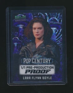 LARA FLYNN BOYLE 2025 LEAF POP CENTURY PRE-PRODUCTION PROOF 1/1 ONE OF ONE - Picture 1 of 2