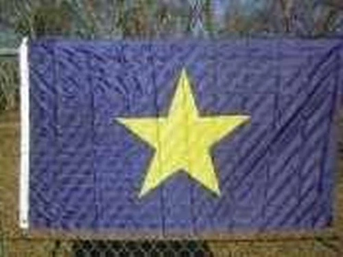Burnet's 1st Texas Republic Flag 3x5 ft 1836-1839 Revolution First President TX Foto 1 de 1