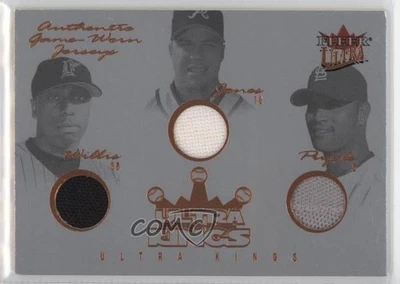 2004 Fleer Ultra Missing Serial Number Dontrelle Willis Chipper Jones HOF - Image 1 of 2
