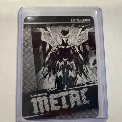 2024  CZ Plus DC Dark Night Metal Black Printing Plate 1/1 Lady Black Blackhawk - Image 1 of 2