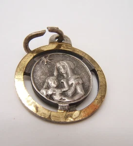 VTG TERRA CATACOMBE RELIC MEDAL ROMA - Picture 1 of 3