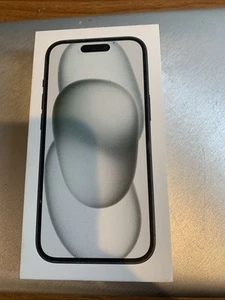 *BRAND NEW SEALED* Apple iPhone 15 128GB Black (BOOST MOBILE LOCKED) - Picture 1 of 5